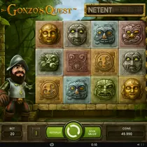 Spinit - Gonzo's Quest Slot Game - NetEnt Adventure