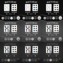 Spinit - Baccarat Table Game - High Stakes Card Games